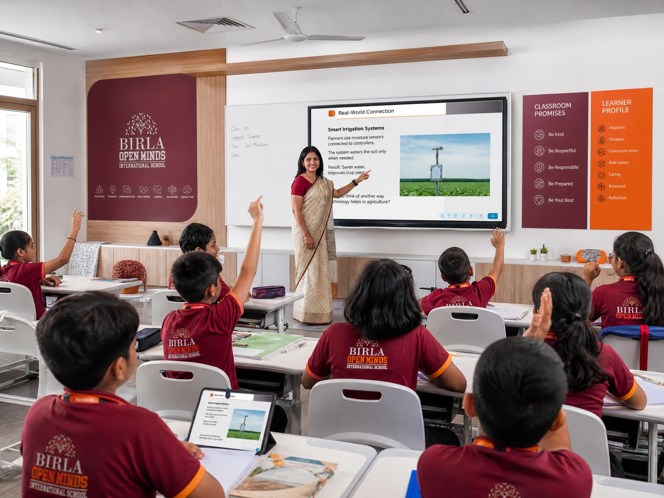 Interactive Smart Classroom Learning